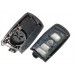 BMW CAS4 F Chassis 7 Series 4 buttons silver edge key shell