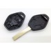 BMW 3 buttons 2 track key shell(back side with the words 433.92MHZ)